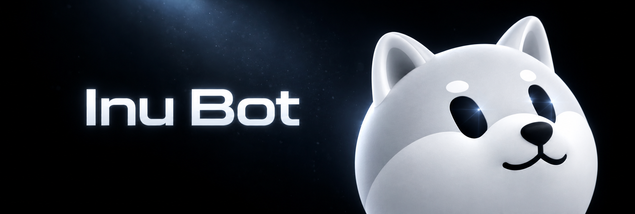 Inu Bot futuristic banner